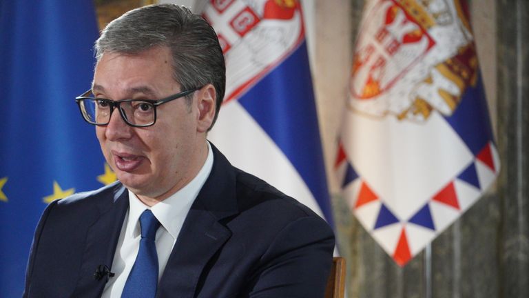 Serbian President Alexandar Vucic Kosovë