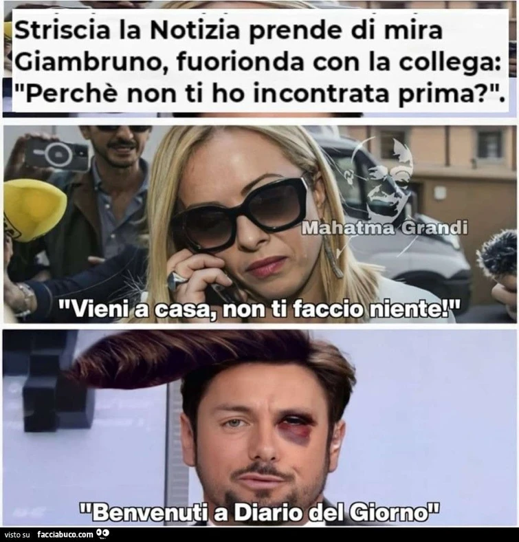 Tutti i meme su Andrea Giambruno il giornalista lasciato da Giorgia Meloni  - MilleUnaDONNA